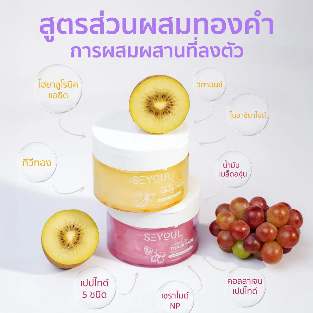 SEYOUL SET โทนเนอร์คู่หูเพื่อผิวสะอาด - Seyoul Thailand