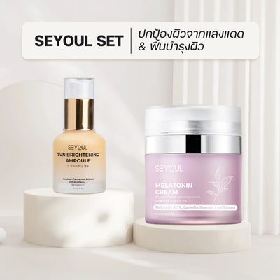 Seyoul Set - ปกป้องผิวจากแสงแดด & ฟื้นบำรุงผิว